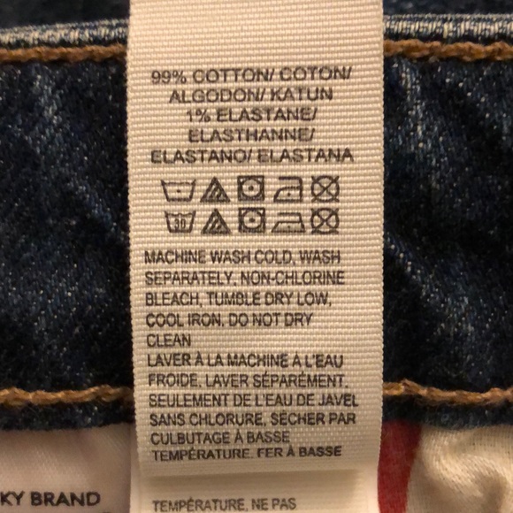 Lucky Ava Skinny Jeans with Raw Hem - Picture 11 of 15